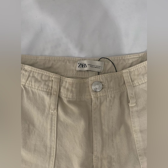 Zara- Straight Cargo Pants - Picture 6 of 7